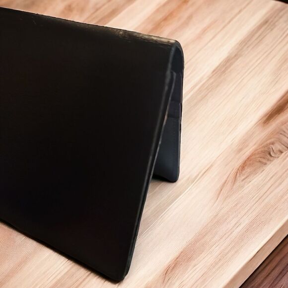 BURBERRY Black Leather Wallet In EUC with COA - Picture 9 of 13